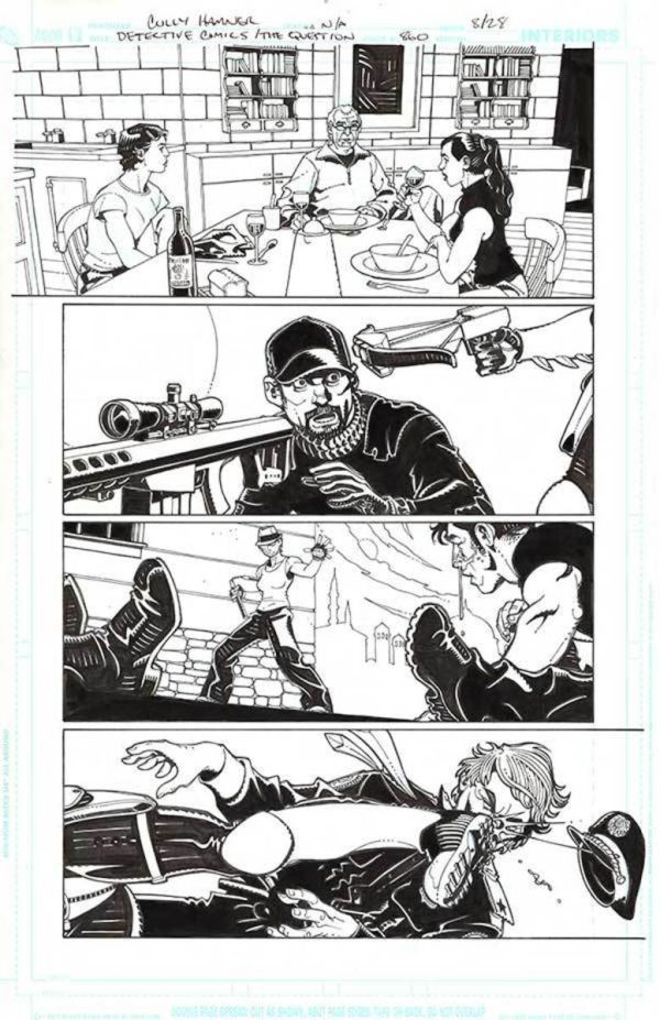Detective Comics #860 page 8 by Cully Hamner