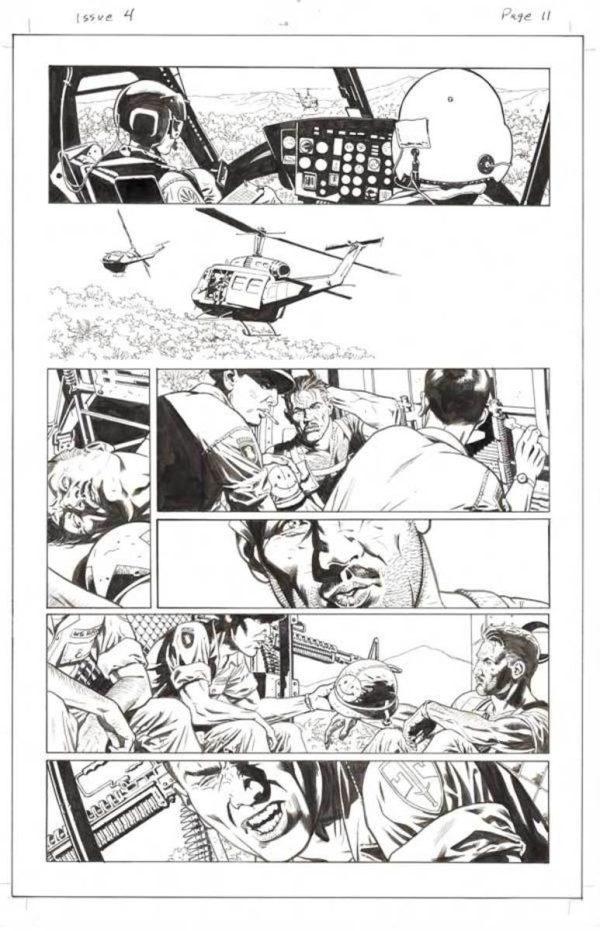 Before Watchmen: Comedian #4 p.11 by JG Jones