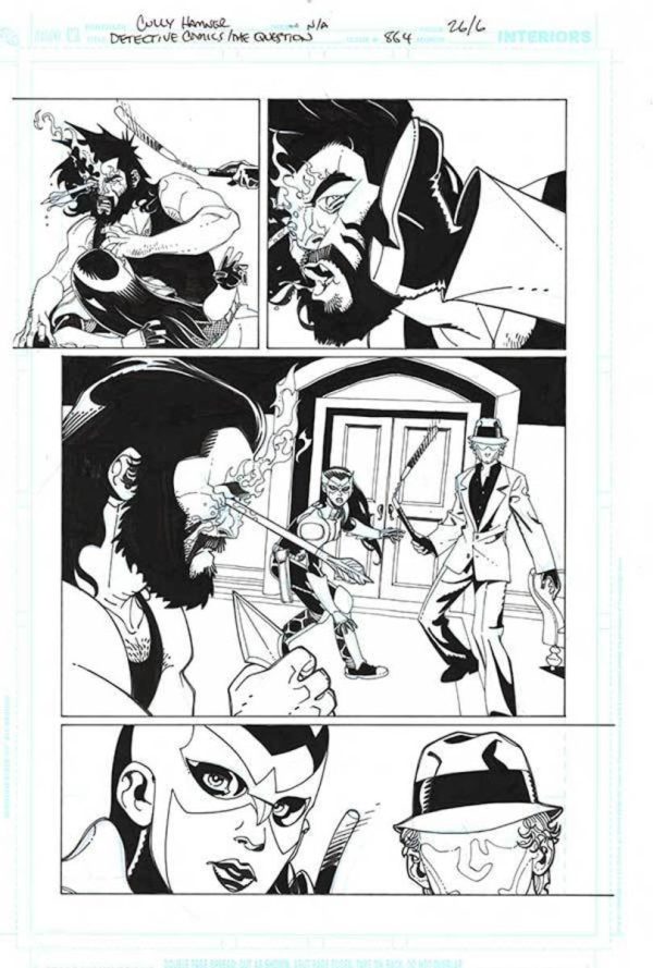 Detective Comics: The Question #864 Page 6 by Cully Hamner