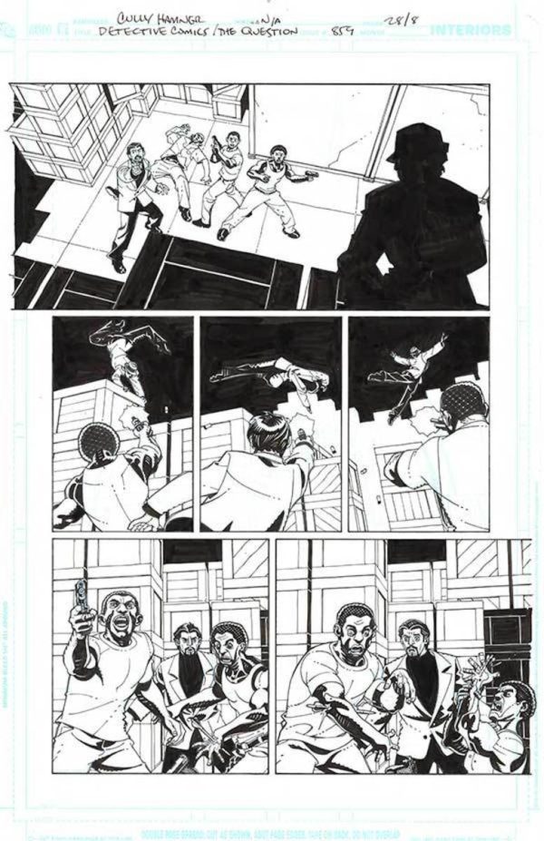 Detective Comics #859 page 8 by Cully Hamner