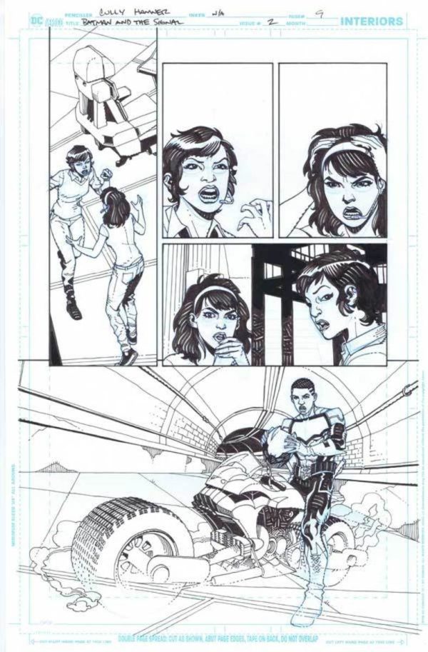 Batman and the Signal #2 p.09 by Cully Hamner