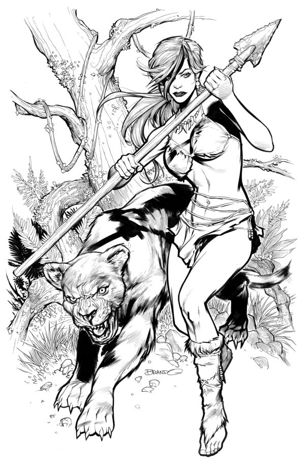 Commission by Brandon Peterson (Baltimore Comic Con & Mail away) - Image 6