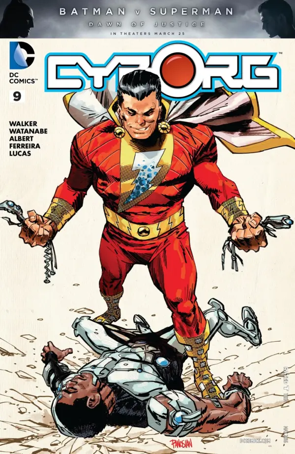 Cyborg #9 Cover by Dan Panosian - Image 2