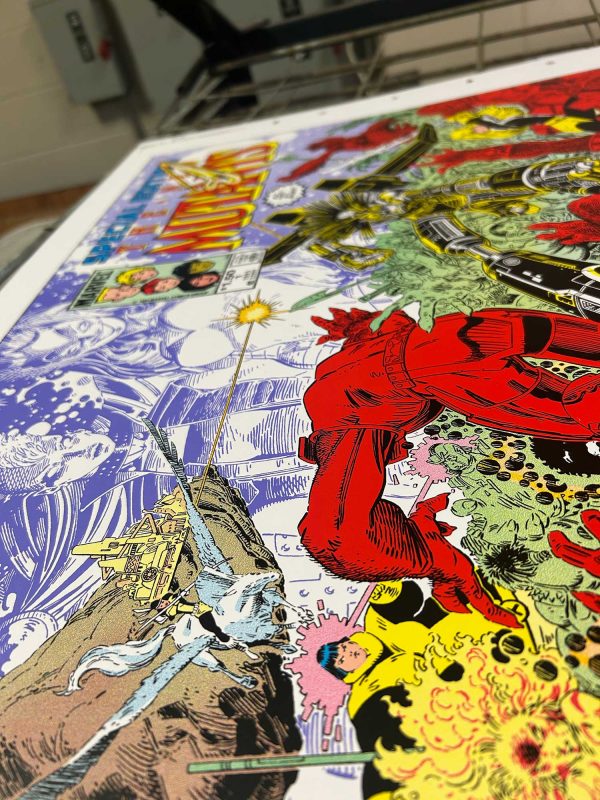 Marvel Signature New Mutants #1 Special Edition Screen Poster by Arthur Adams - Image 2