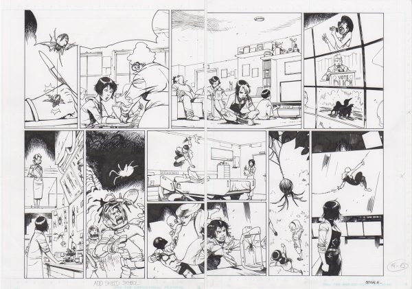 Spider-Gwen #8 p.14-15 by Bengal