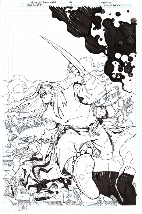 Strayer #1 Var Cover by Cully Hamner