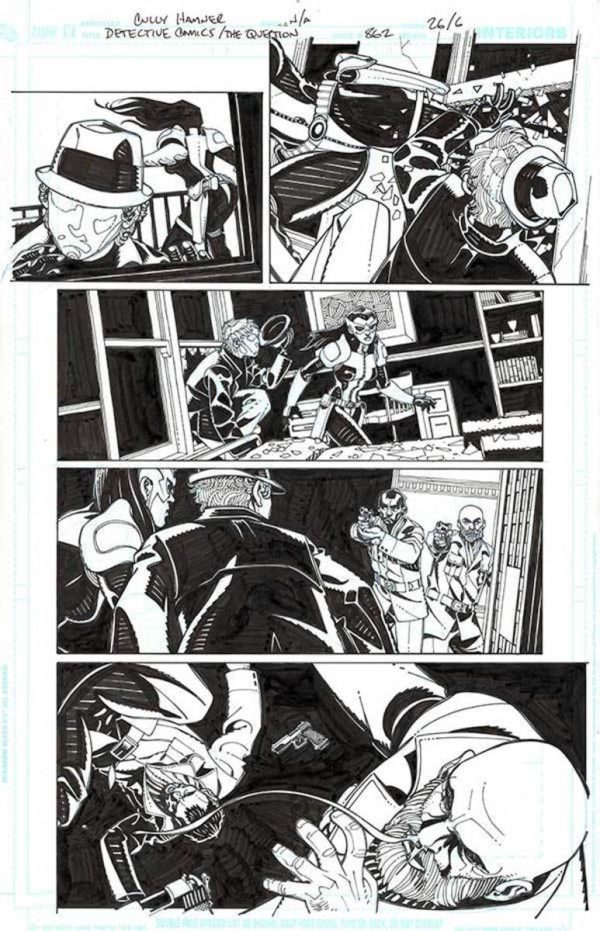 Detective Comics: The Question #862 Page 06 by Cully Hamner