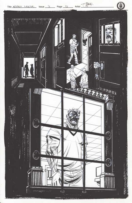 Arkham Manor Issue 2 p.12 by Shawn Crystal