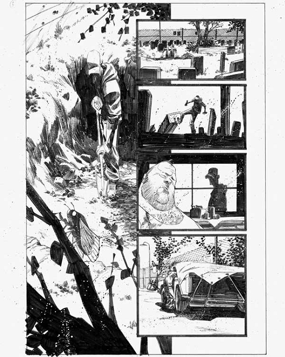 Batman Issue 34 p.05 by Matteo Scalera
