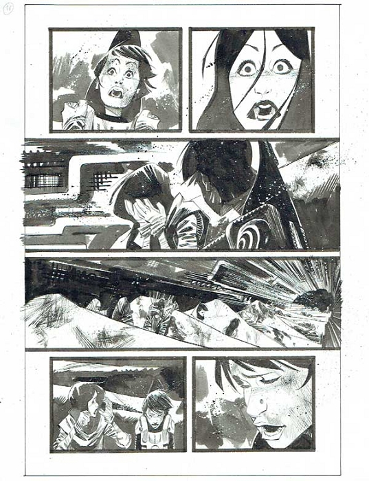 Black Science Issue 13 page 16 by Matteo Scalera
