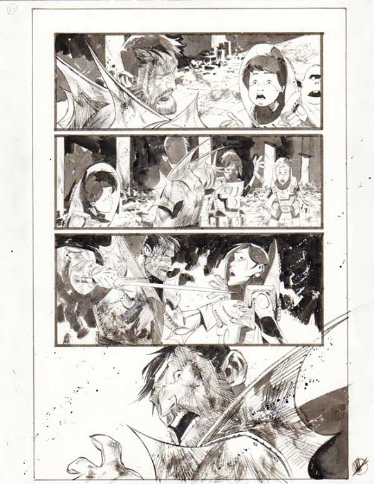 Black Science Issue 16 page 21 by Matteo Scalera