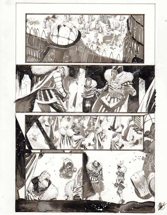 Black Science Issue 16 page 25 by Matteo Scalera