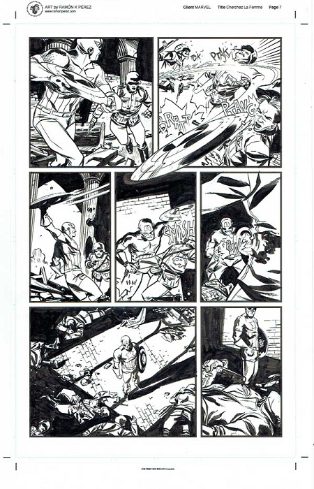 Capt. A & the 1st 13 p.07 by Ramon Perez