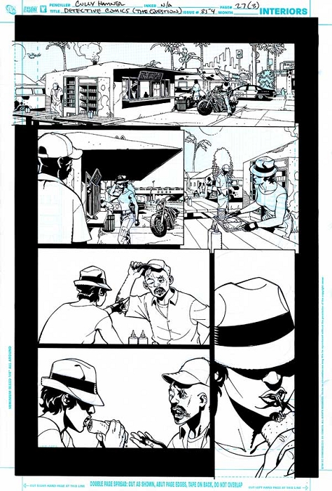 Detective Comics #854 p.27 by Cully Hamner