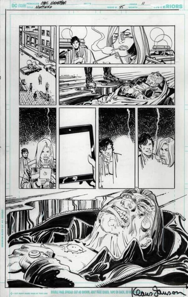 Nightwing #45 p11 by Chris Mooneyham and Klaus Janson