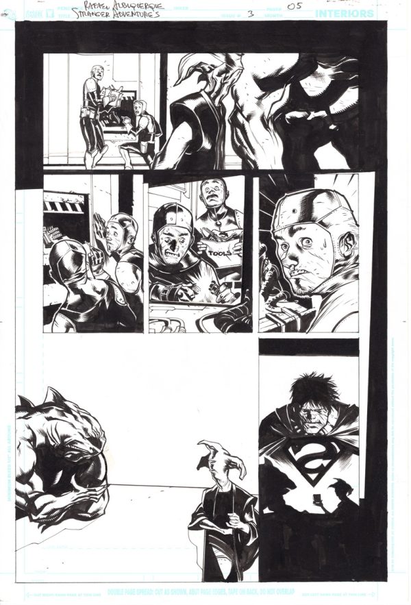 Strange Adventure #3 Page 5 by Rafael Albuquerque