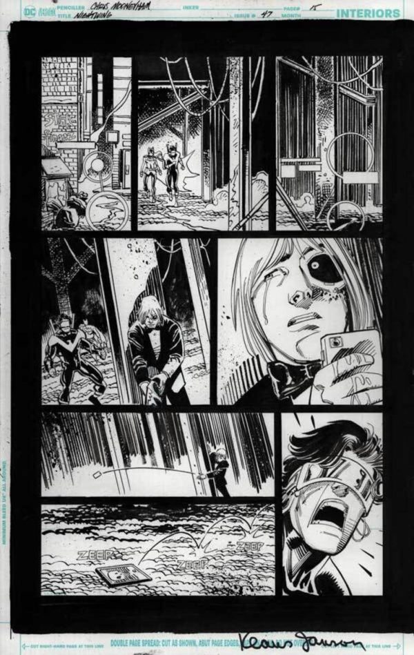 Nightwing #47 p.15 by Chris Mooneyham and Klaus Janson