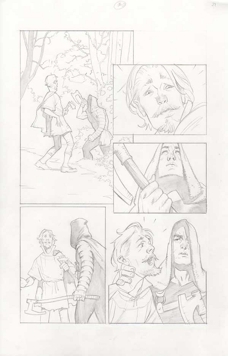 Eternal Warrior #2 p.21 by Cary Nord