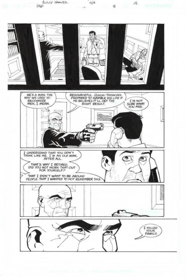 Red #3 Page 13 by Cully Hamner