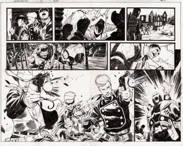 Indestructible Hulk 12/16-17 by Matteo Scalera