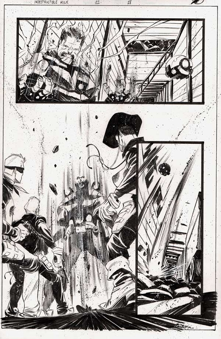 Indestructible Hulk 12/18 by Matteo Scalera