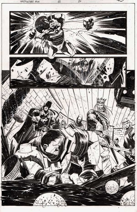 Indestructible Hulk 12/20 by Matteo Scalera