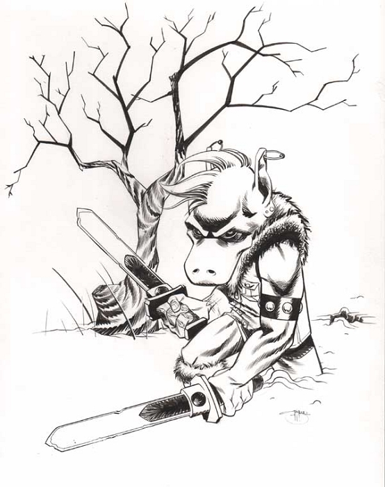 Cerebus by Shawn Crystal