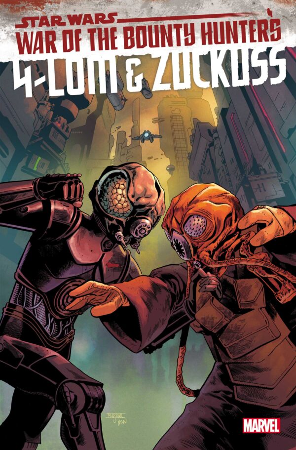 Star Wars War Bounty Hunters 4-Lom Zuckuss #1 by Mahmud Asrar - Image 2