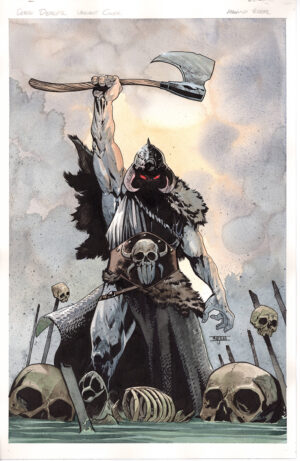 Death Dealer #7 Cover by Mahmud Asrar