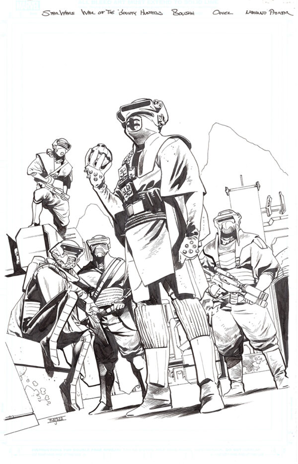 Star Wars: War of the Bounty Hunters - Boushh #1 by Mahmud Asrar