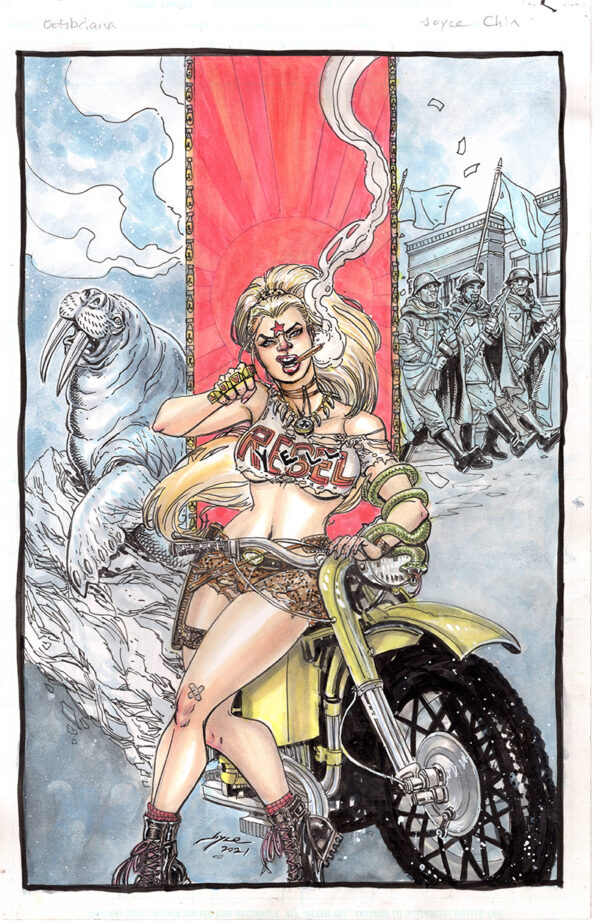 Octobrinan Relaunch Cover by Joyce Chin