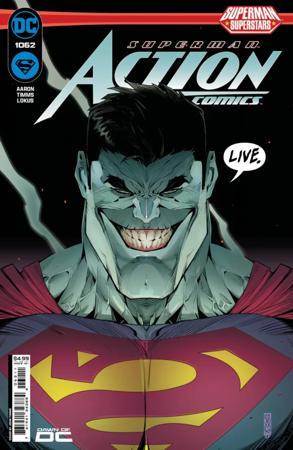 Action Comics #1062 Cover by John Timms - Image 2
