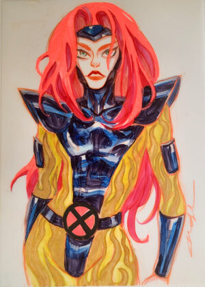 Jean Grey by Mindy Lee