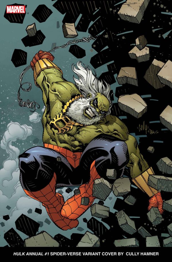 Hulk Annual #1 Spider-Verse Variant by Cully Hamner - Image 2