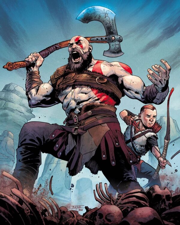 God of War #1 Variant Cover by Mahmud Asrar - Image 2