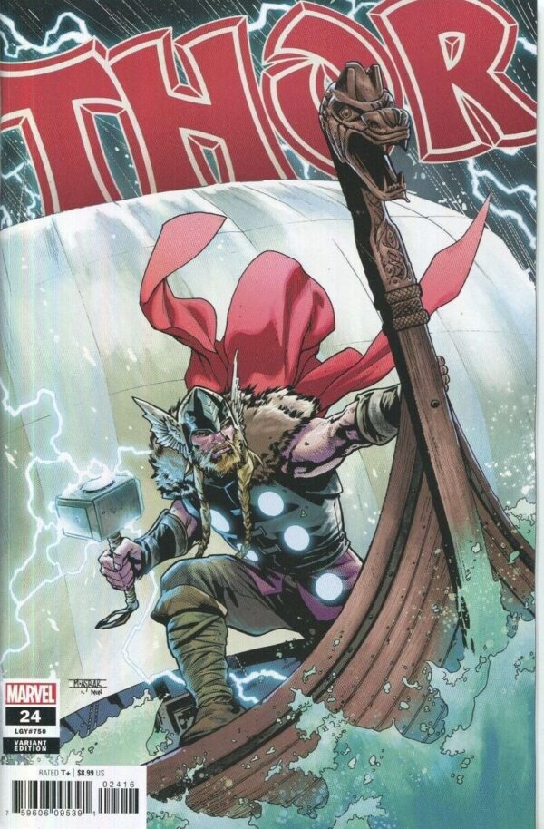 Thor #24 Cover by Mahmud Asrar - Image 2
