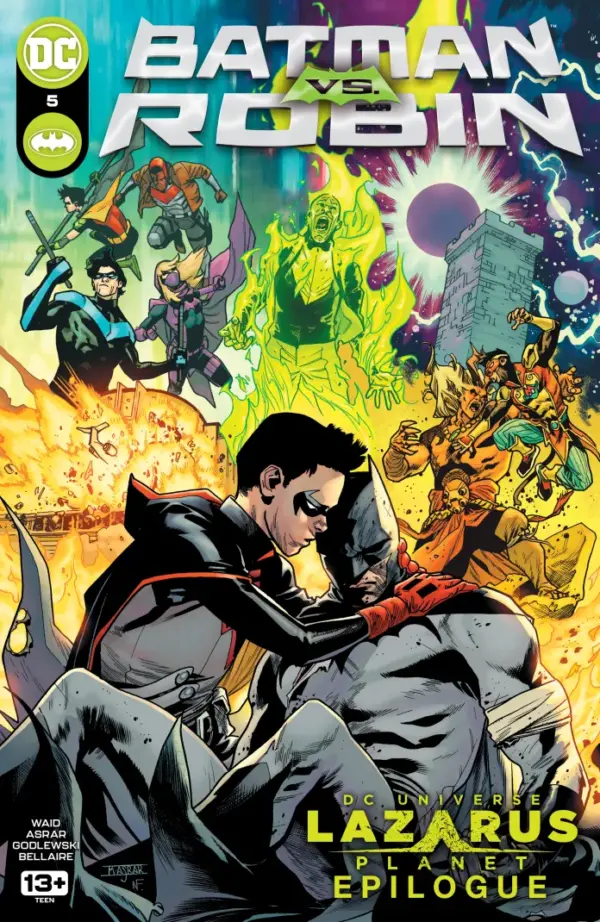 Batman vs Robin #5 Cover by Mahmud Asrar - Image 2