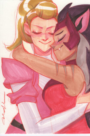 She-ra and Catra by Mindy Lee