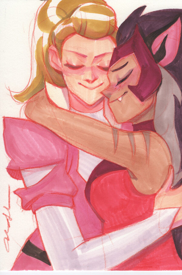 She-ra and Catra by Mindy Lee