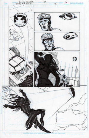 Blue and Gold #3 Page 16 by Cully Hamner