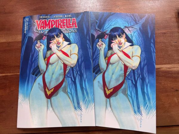 Vampirella: Dark Reflections #1 Brian Stelfreeze Trade Dress and Virgin Variant Set by Brian Stelfreeze - Image 3