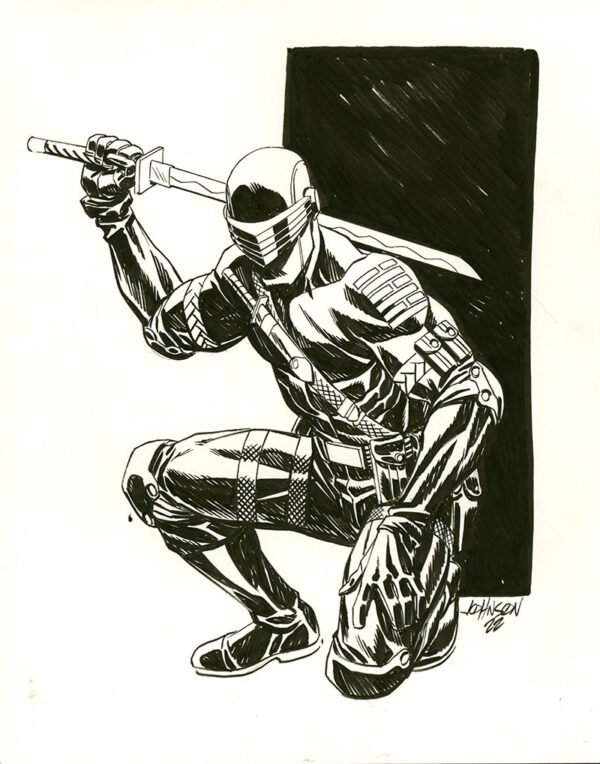 Commission by Dave Johnson (Baltimore Comic Con and Mail Away) - Image 3