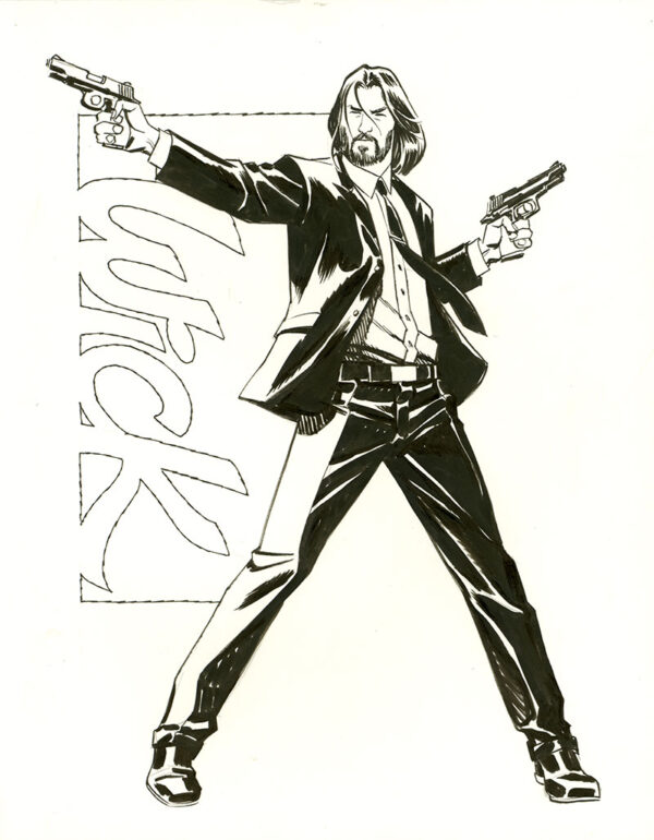 Commission by Dave Johnson (Baltimore Comic Con and Mail Away) - Image 4