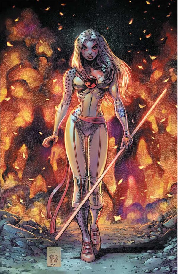 Thundercats: Cheetarah #1 Variant Comic by Arthur Adams - Image 2