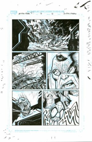 Spider-Punk: Arms Race #3 p.04 by Justin Mason