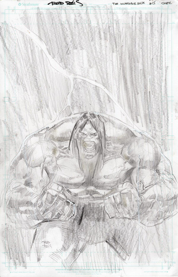 The Incredible Hulk #15 Cover by Rod Reis