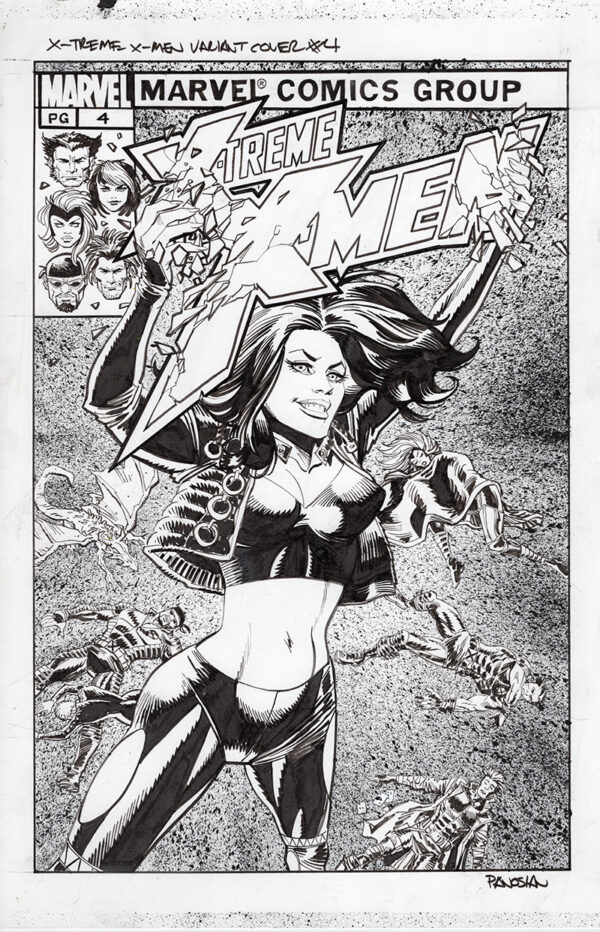 X-Treme X-Men #4 by Dan Panosion