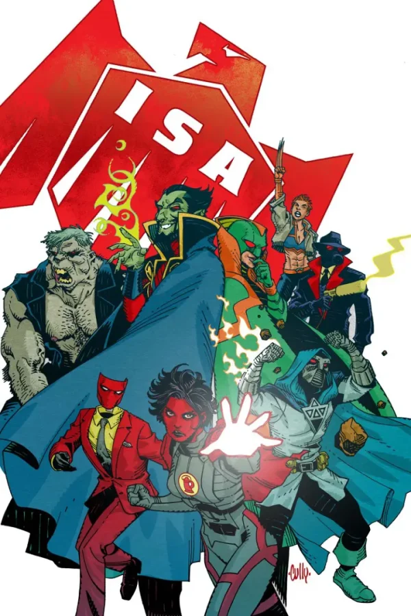 JSA #1 Cover B Variant by Cully Hamner - Image 2