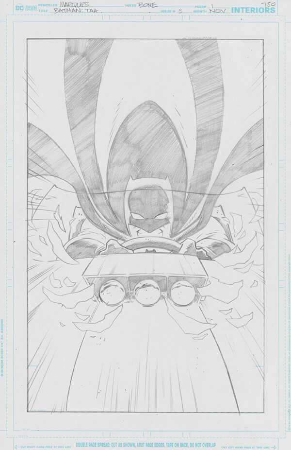 Batman: Audio Adventures #3 Page 1 by Anthony Marques