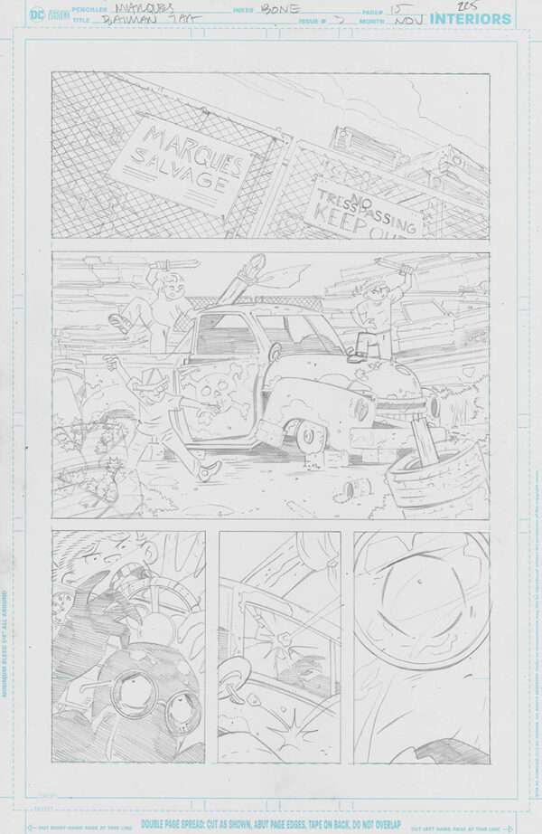 Batman: Audio Adventures #3 Page 15 by Anthony Marques